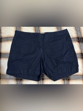 J. Crew Navy Chino Shorts
